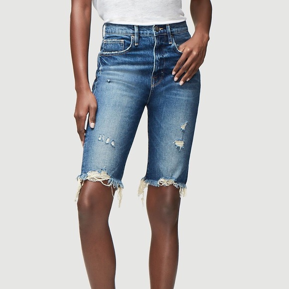 frame le vintage bermuda shorts